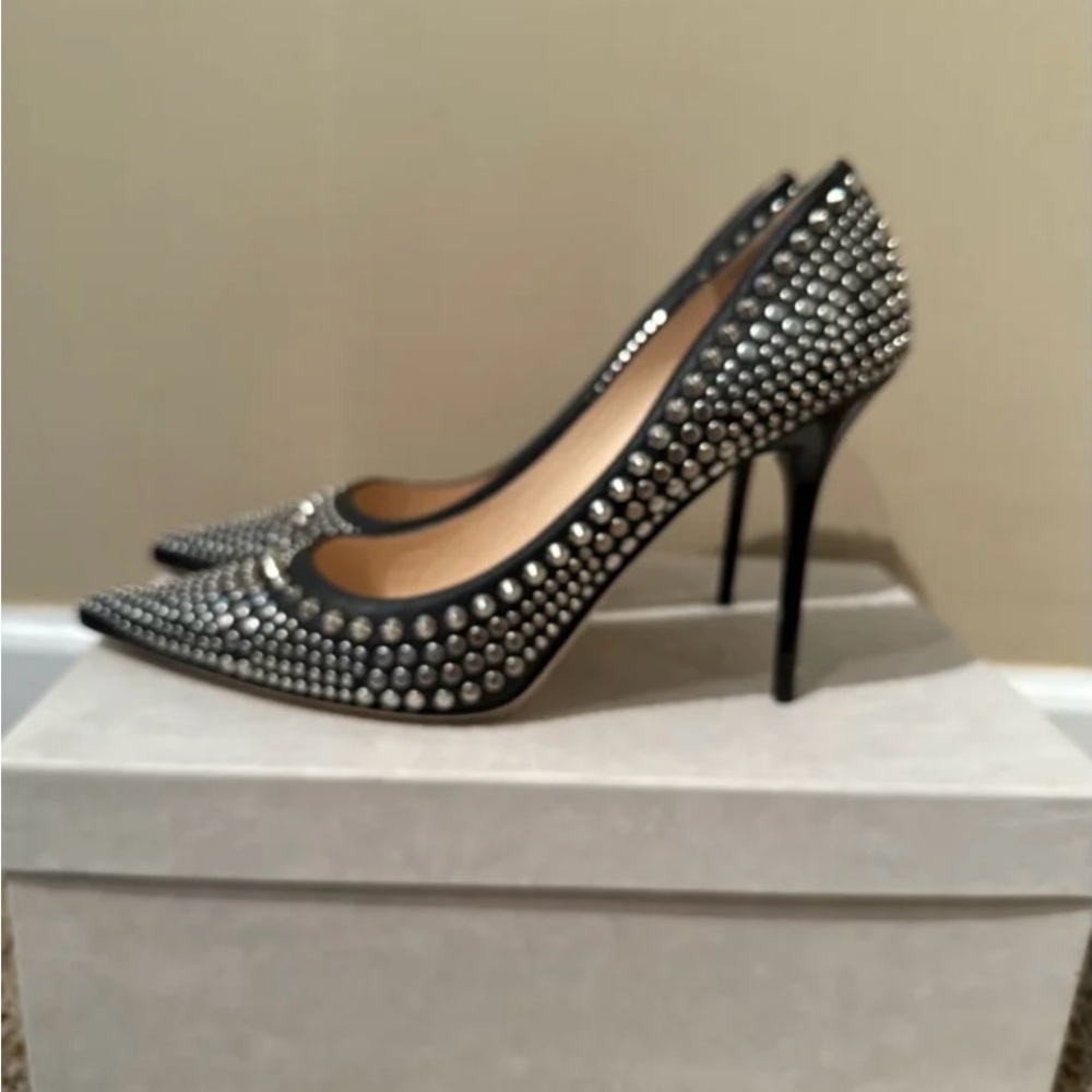 Brand New Studded Jimmy Choo Abel Pumps